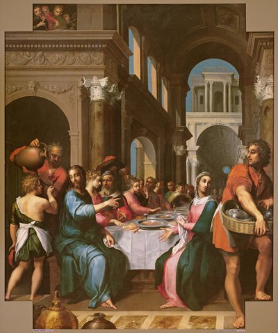 The Marriage at Cana by Quentin Varin